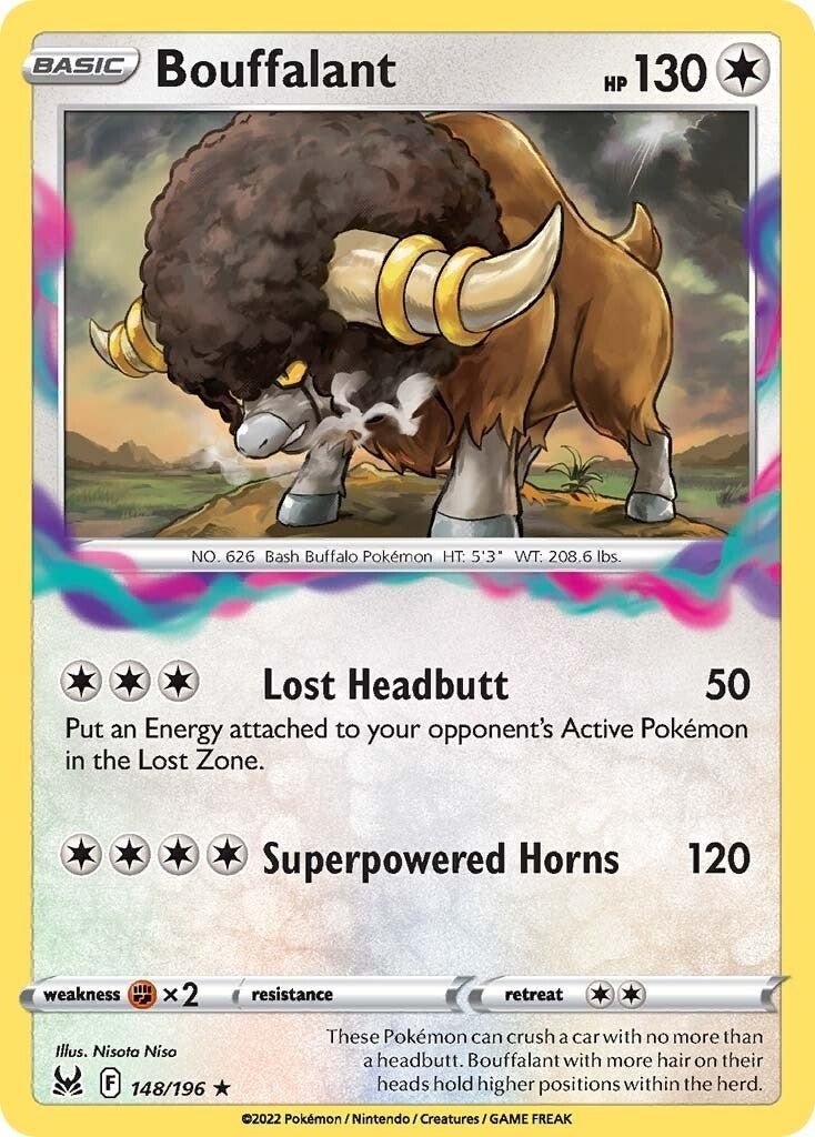 Pokemon - Bouffalant (148/196) (SWSH11: Lost Origin)