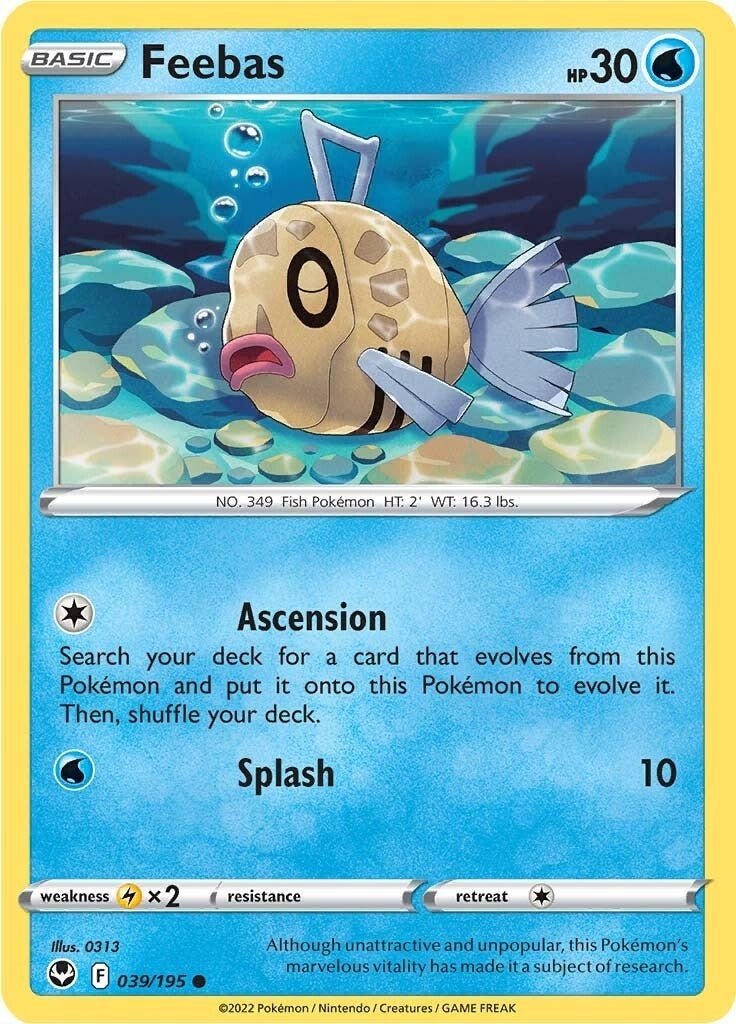 Pokemon - Feebas (039/195) (SWSH12: Silver Tempest)