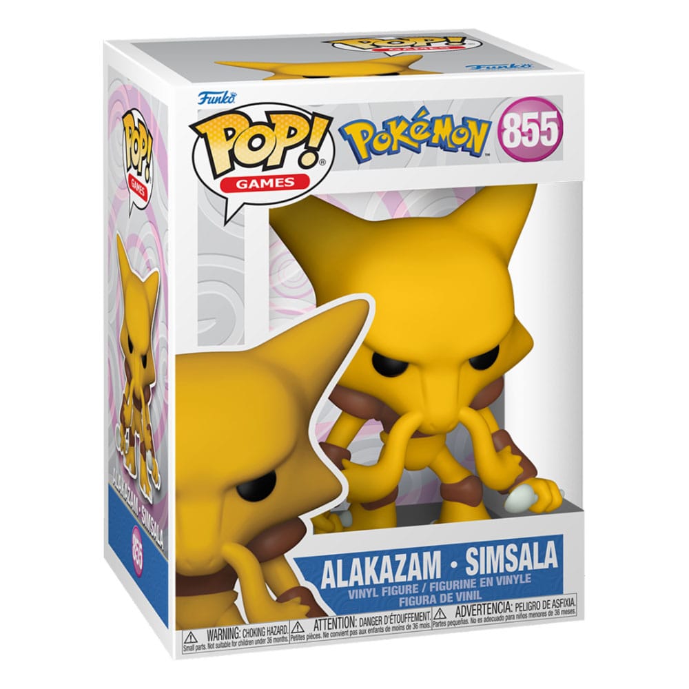 Funko - Pokemon POP! Games Vinyl Figure Alakazam