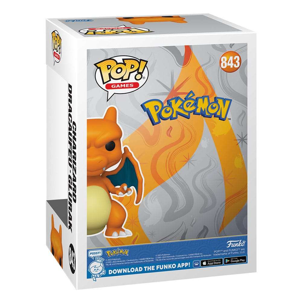 Pokemon POP! Games Vinyl Figure Charizard (EMEA) 9 cm by LAB7 Malta, Europe