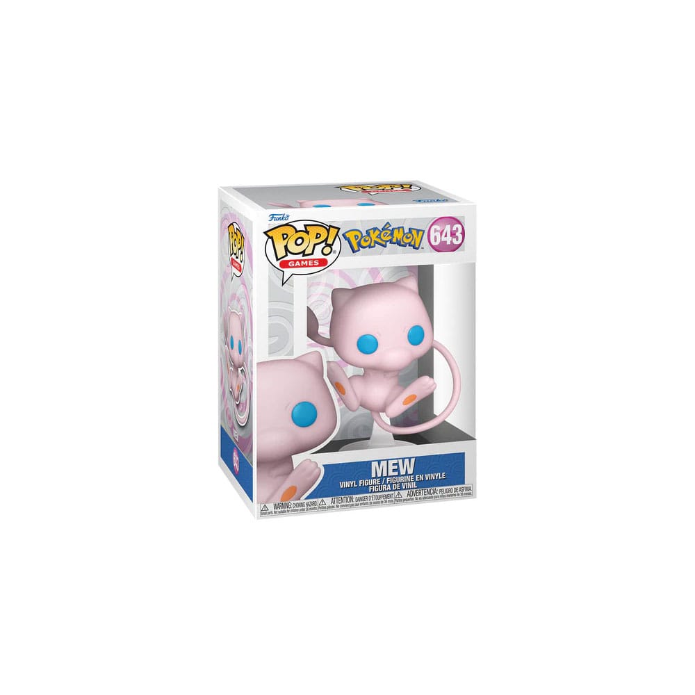 Funko - Pokemon POP! Games Vinyl Figure Mew