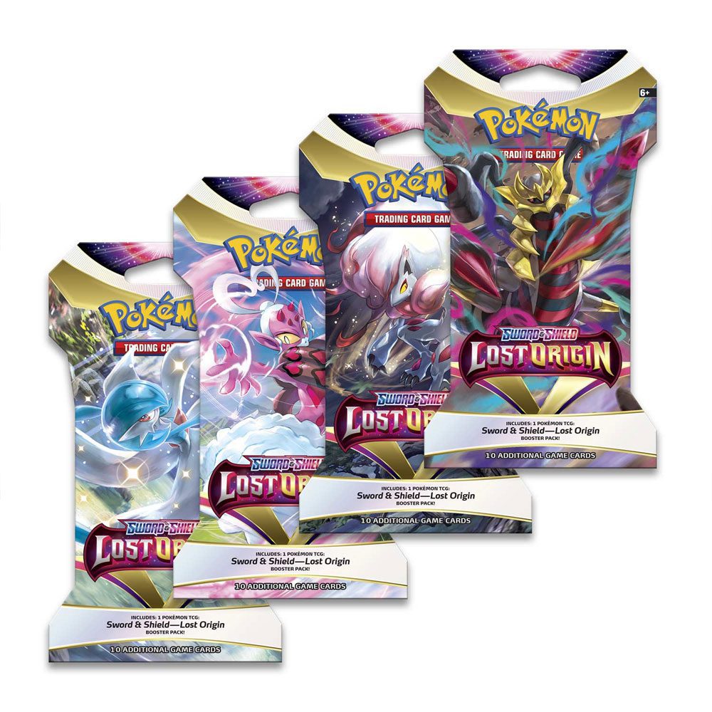 Pokemon TCG: Lost Origin - Sleeved Booster by LAB7 Malta, Europe