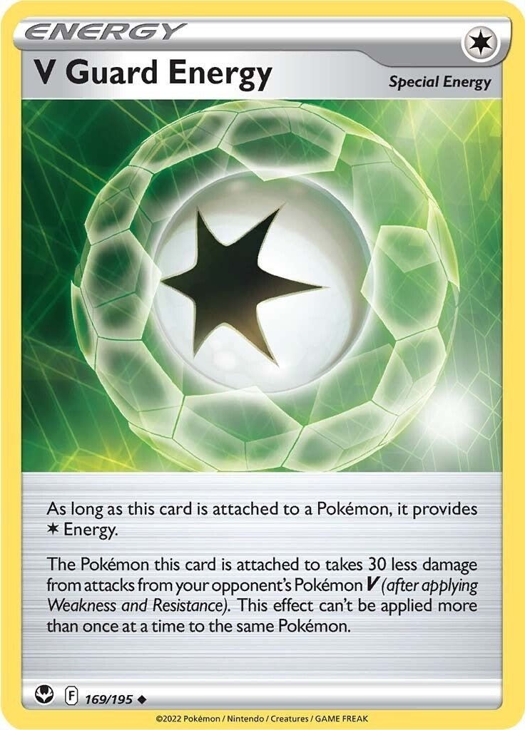 Pokemon - V Guard Energy (169/195) (SWSH12: Silver Tempest)
