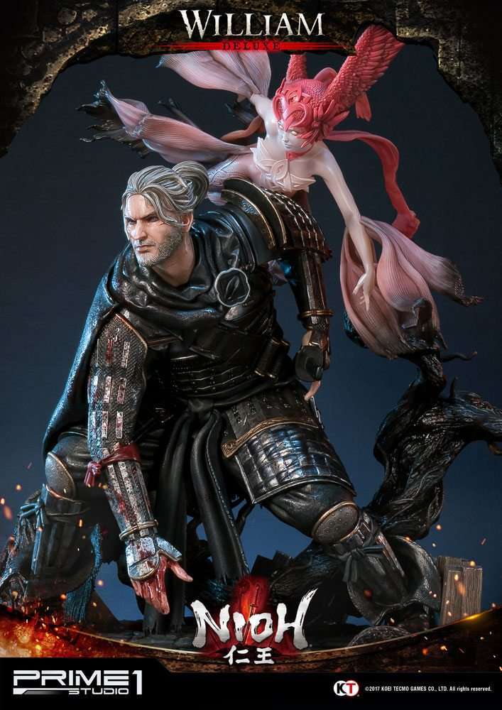 Prime 1 Studio Nioh Statue 1/4 William Deluxe Ver. 61 cm by LAB7 Malta, Europe