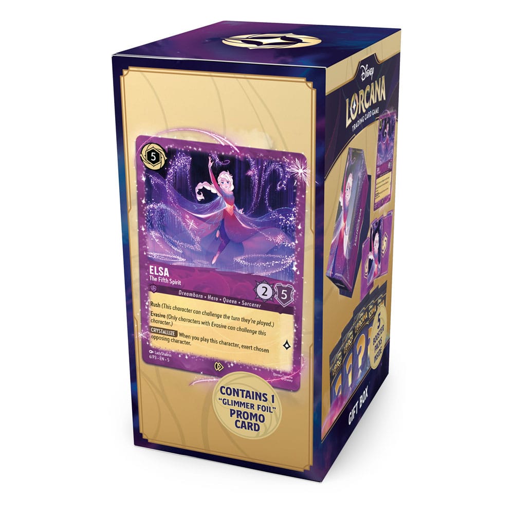 Ravensburger - Disney Lorcana TCG Elsa Gift Box with Promo Card