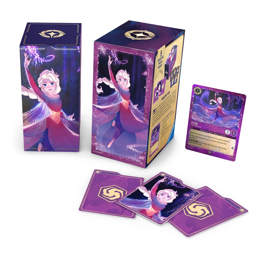 Ravensburger - Disney Lorcana TCG Elsa Gift Box with Promo Card