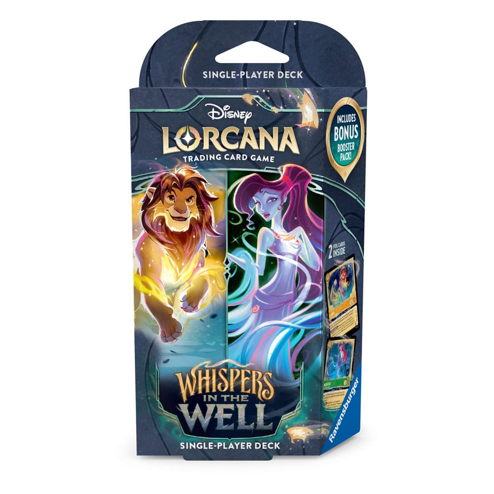 Disney Lorcana Whispers in the Well Starter Decks TCG by LAB7 Malta, Europe