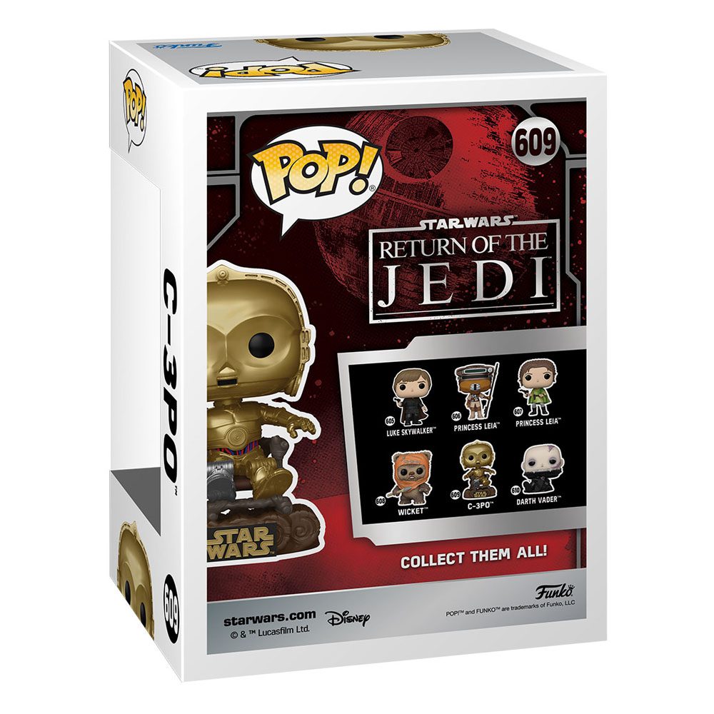 Return of the Jedi 40th Anniversary POP! C3P0 in chair 609 by LAB7 Malta, Europe