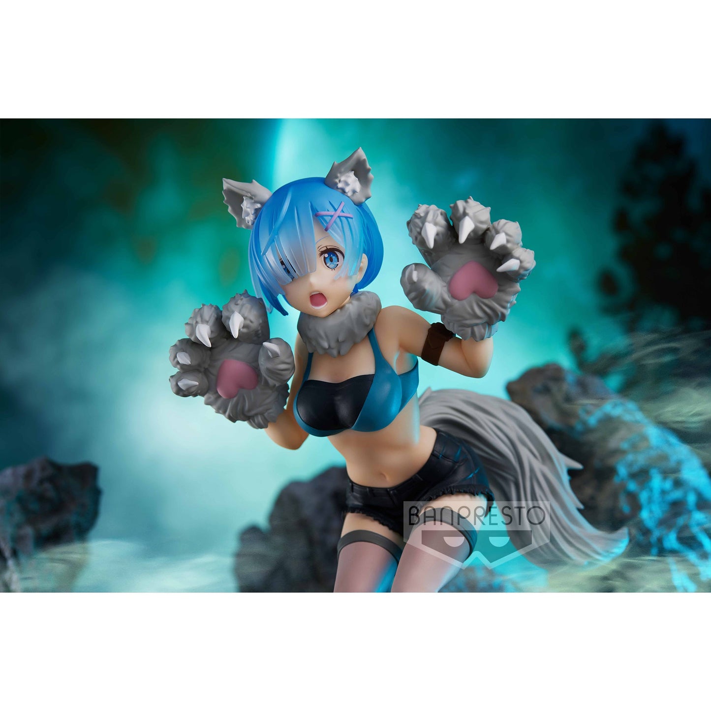 Banpresto - RE:ZERO Rem Figurine - Banpresto 22cm
