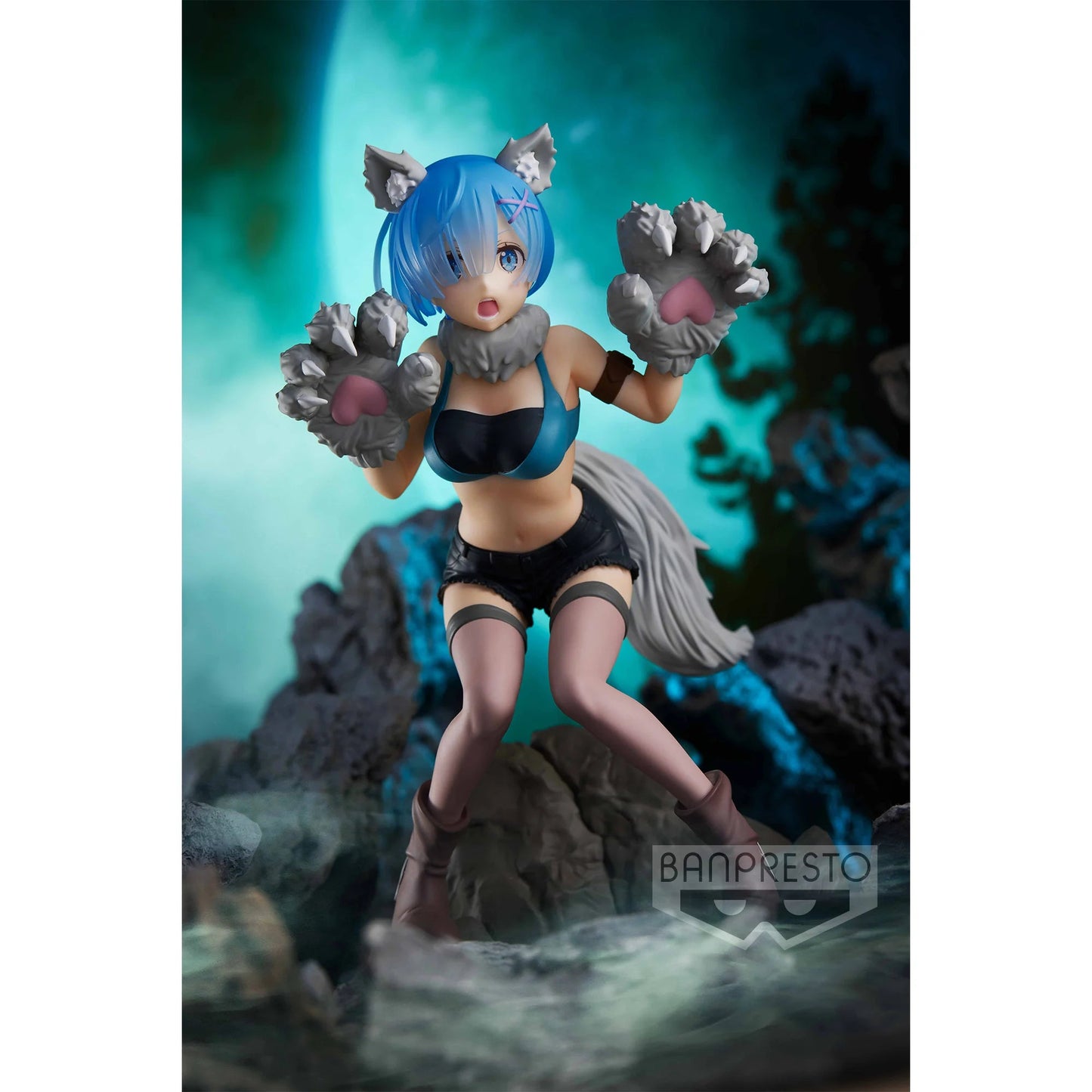 Banpresto - RE:ZERO Rem Figurine - Banpresto 22cm