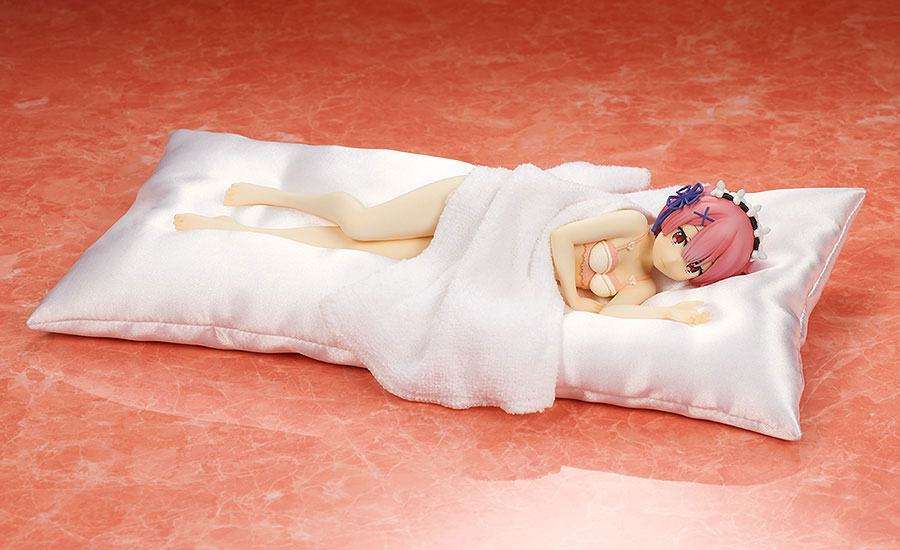 Re:ZERO - Starting Life in Another World - PVC Statue 1/7 Ram Sleep Sharing Pink Lingerie Ver. 23 cm by LAB7 Malta, Europe