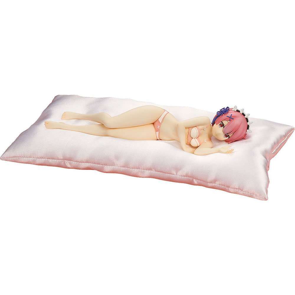 Re:ZERO - Starting Life in Another World - PVC Statue 1/7 Ram Sleep Sharing Pink Lingerie Ver. 23 cm by LAB7 Malta, Europe