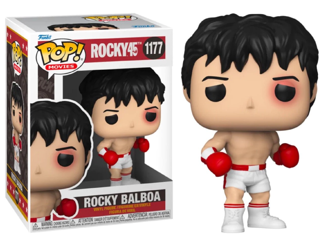 Buy ROCKY 45th POP! Vinyl Figure 1177 – Rocky Balboa 3 - fast Malta shipping across Europe. Limited stock, secure checkout. Order now!