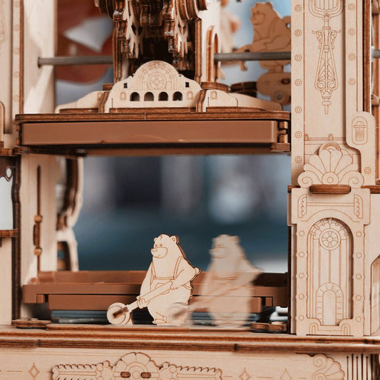 ROKR 3D Wooden Puzzle Classic Printing Press LK602 by LAB7 Malta, Europe