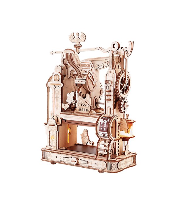 ROKR 3D Wooden Puzzle Classic Printing Press LK602 by LAB7 Malta, Europe