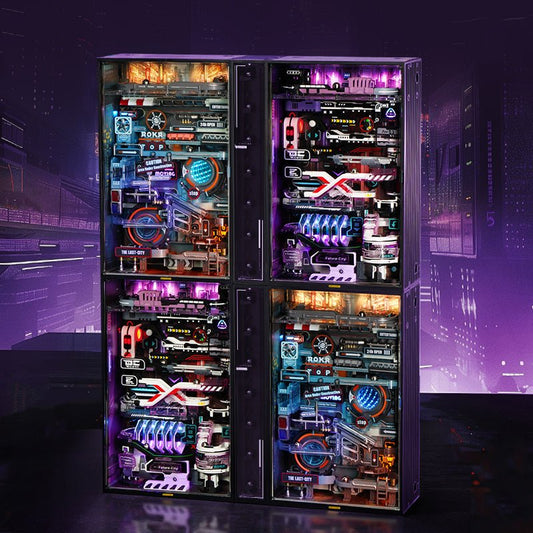 ROKR DIY Miniature Marble Run - The Future City by LAB7 Malta, Europe