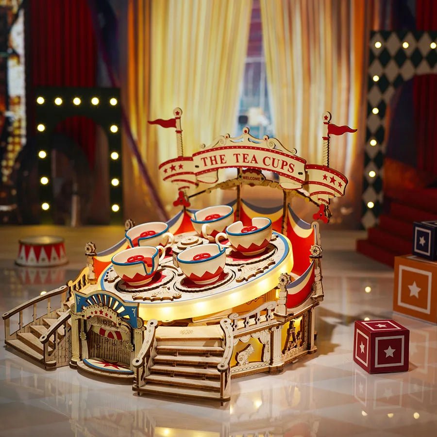 ROKR 3D Wooden Puzzle Tilt - A - Whirl DIY Music Box EA04 by LAB7 Malta, Europe