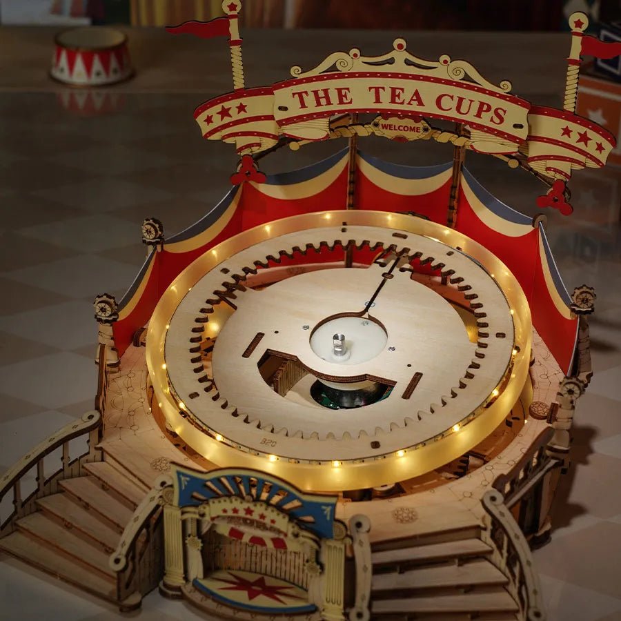 ROKR 3D Wooden Puzzle Tilt - A - Whirl DIY Music Box EA04 by LAB7 Malta, Europe