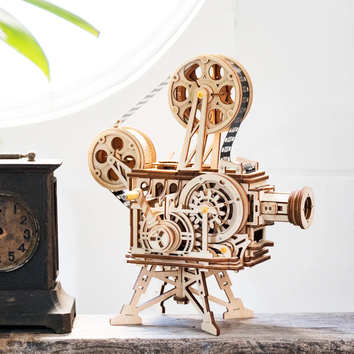 Vitascope DIY 3D Wooden Movie Projector Puzzle by LAB7 Malta, Europe