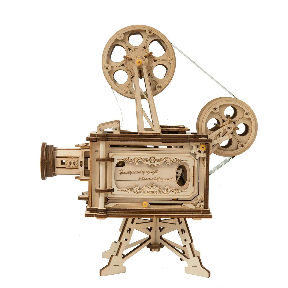 Vitascope DIY 3D Wooden Movie Projector Puzzle by LAB7 Malta, Europe