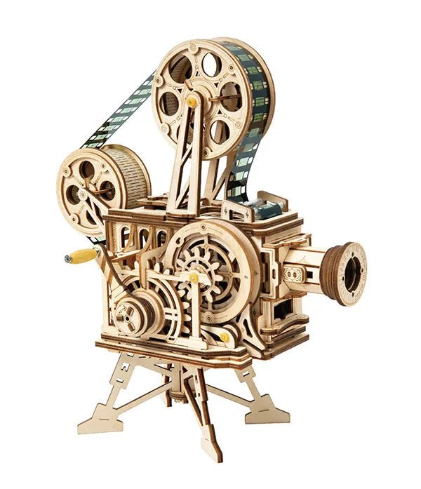 Vitascope DIY 3D Wooden Movie Projector Puzzle by LAB7 Malta, Europe