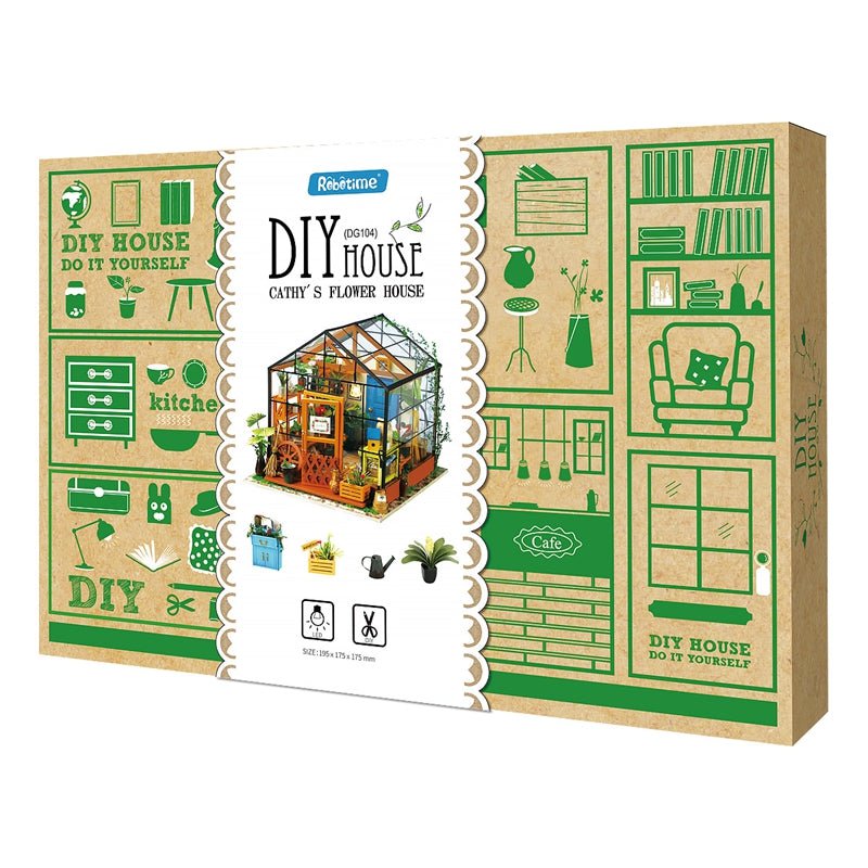 Rolife DIY Miniature House Cathy's Flower House DG104 by LAB7 Malta, Europe