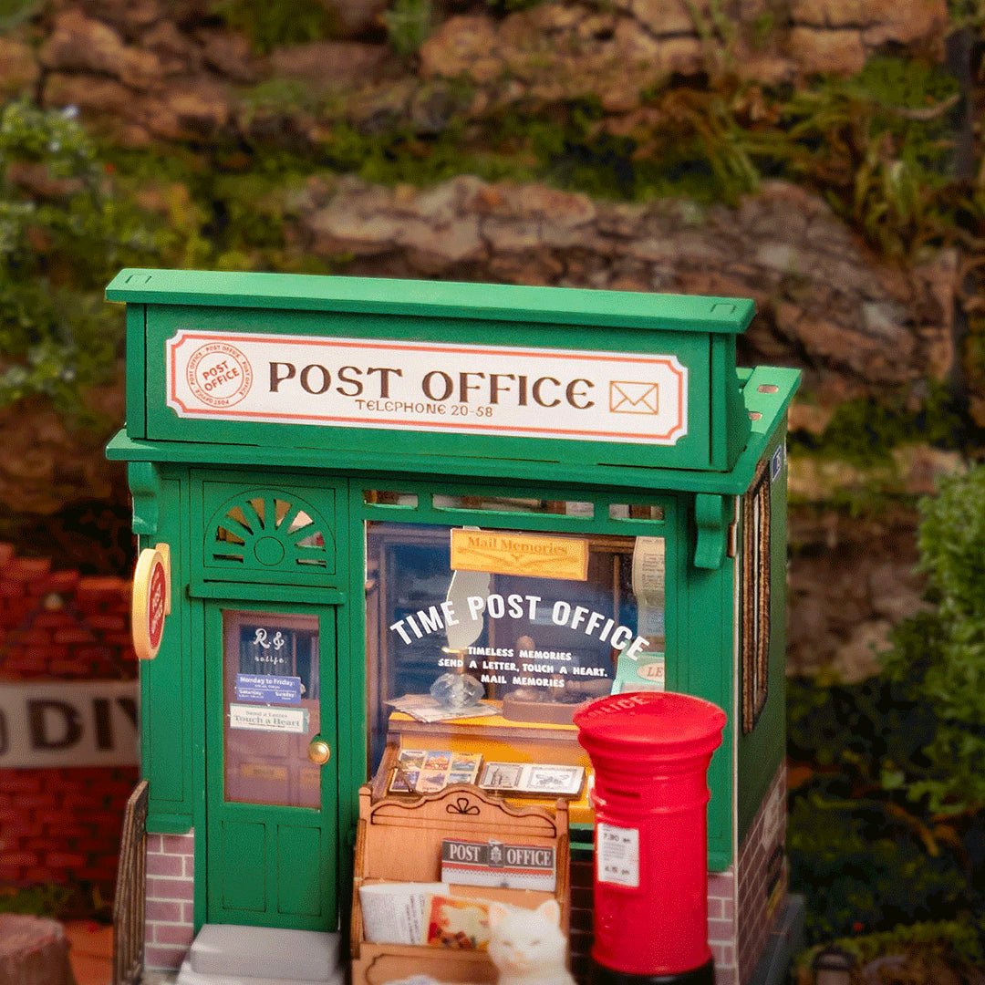 Rolife DIY Miniature House Century Post Office DS037 by LAB7 Malta, Europe