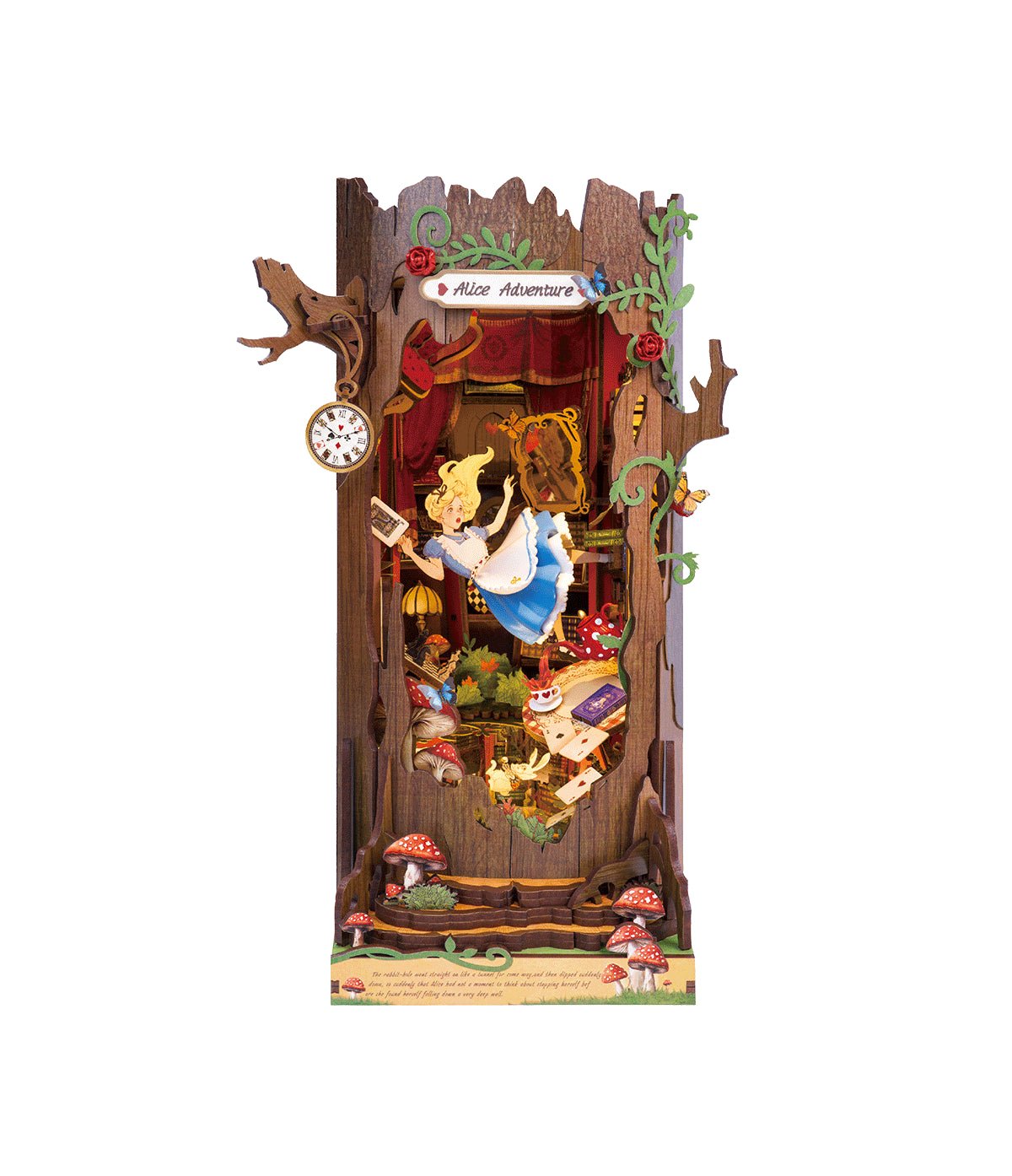 Rolife DIY Book Nook Alice Adventure TGB12 by LAB7 Malta, Europe