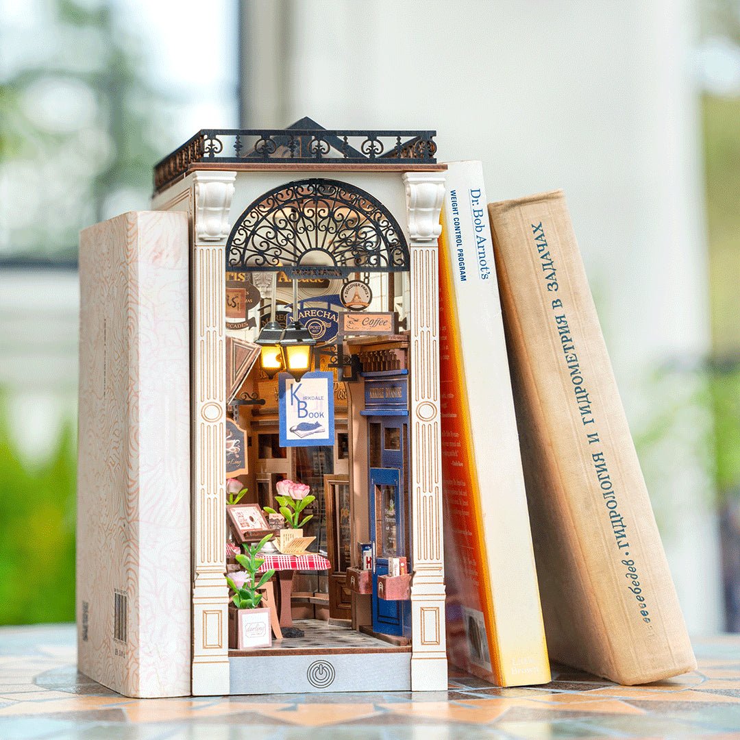 Rolife DIY Book Nook Arcade Dating Shelf Insert Kit TGB10 by LAB7 Malta, Europe