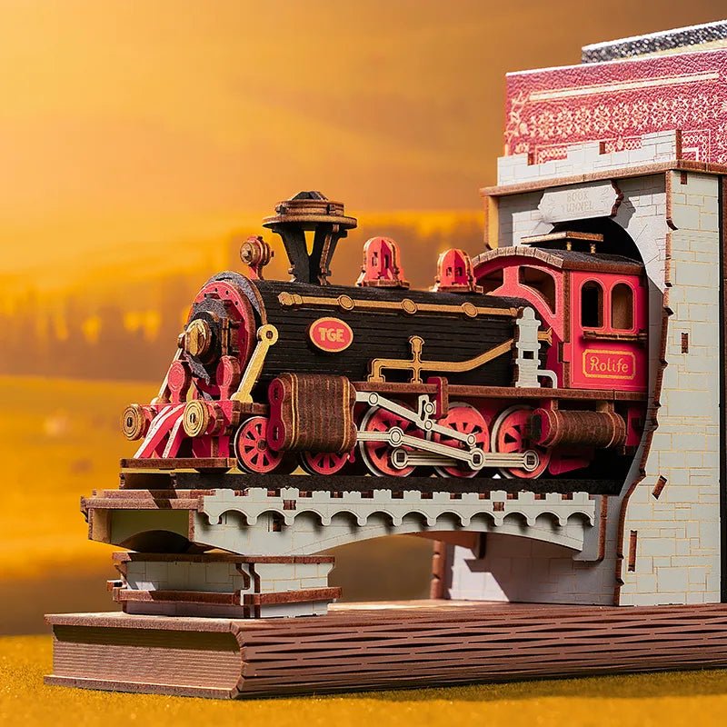 Rolife DIY Book Nook Century Train TGE01 by LAB7 Malta, Europe