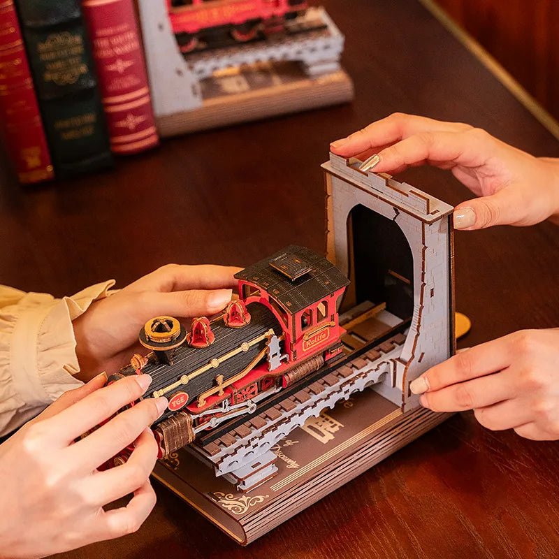 Rolife DIY Book Nook Century Train TGE01 by LAB7 Malta, Europe