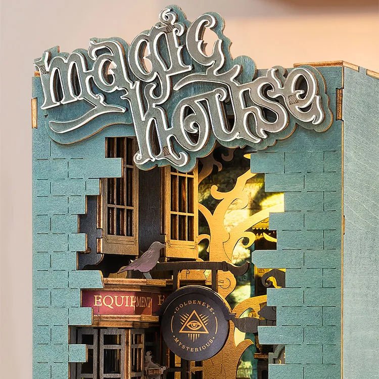Rolife DIY Book Nook Magic House Shelf Insert TGB03 by LAB7 Malta, Europe