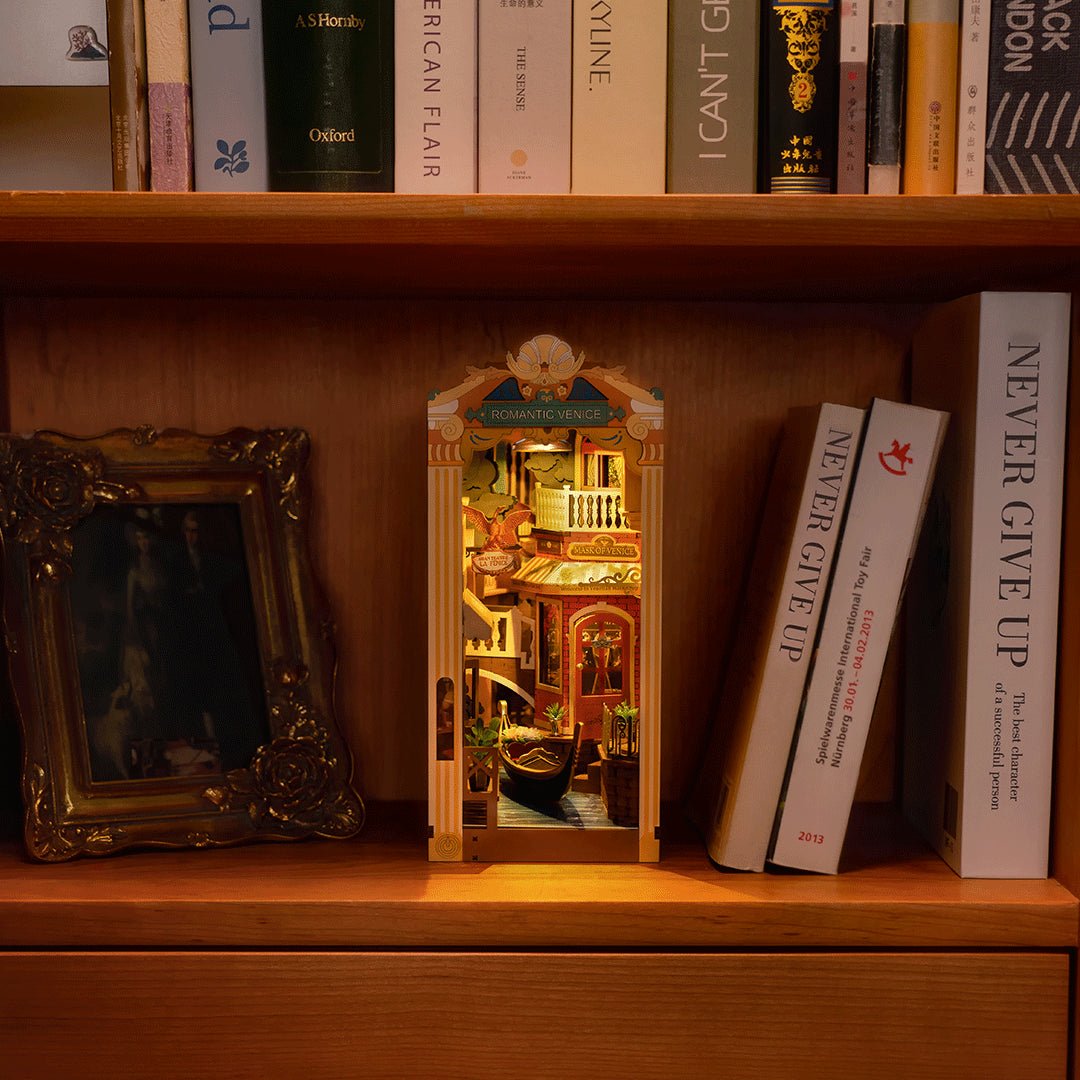 Rolife DIY Book Nook Romantic Venice Shelf Insert Kit TGB08 by LAB7 Malta, Europe