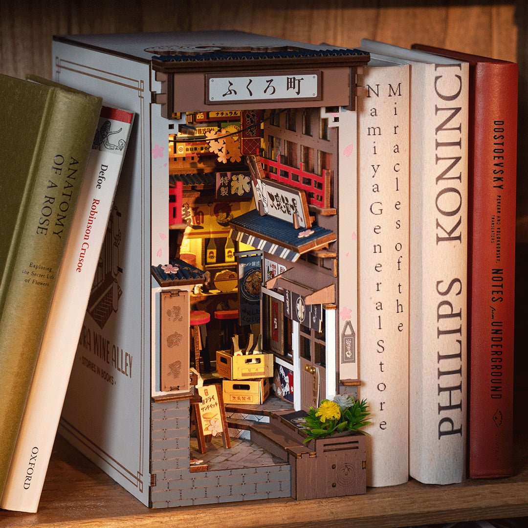 DIY Book Nook Sakura Wine Alley TGB11 by LAB7 Malta, Europe