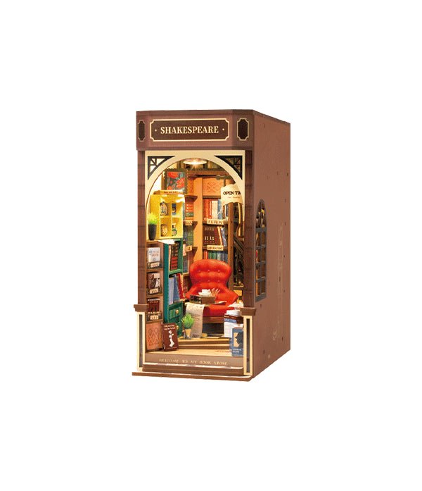 Rolife DIY Book Nook Shelf Bookstore Insert Kit TGB07 by LAB7 Malta, Europe