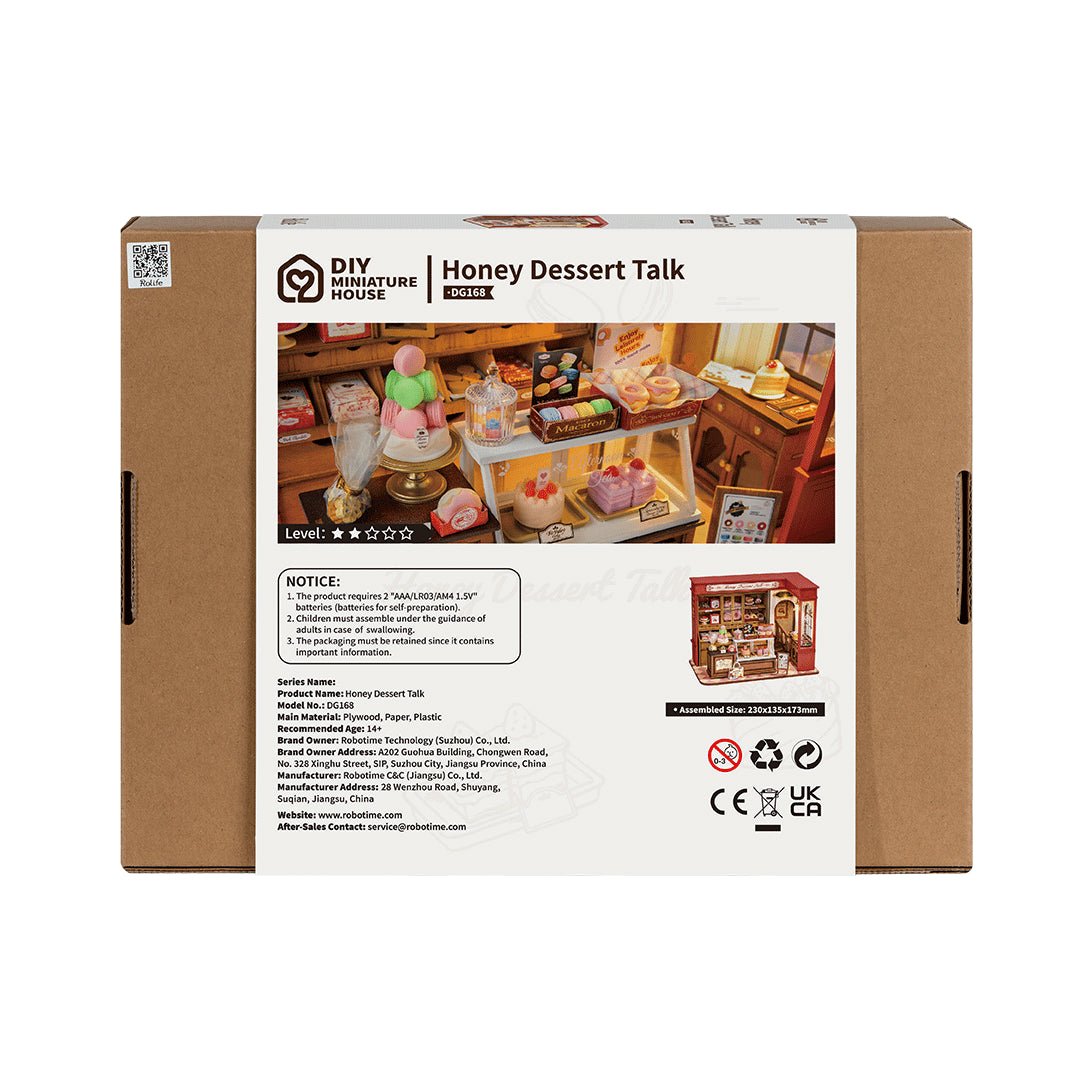 Rolife DIY Miniature House Honey Dessert Talk DG168 by LAB7 Malta, Europe