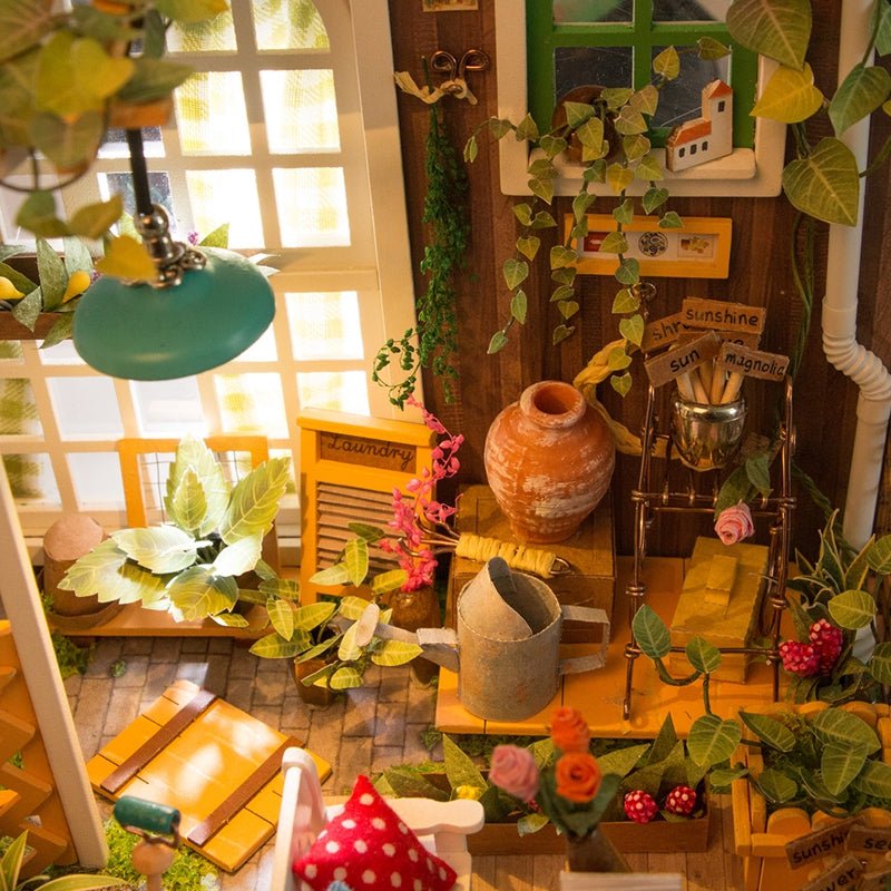Rolife DIY Miniature Dollhouse Kit Miller’s Flower House DG108 by LAB7 Malta, Europe