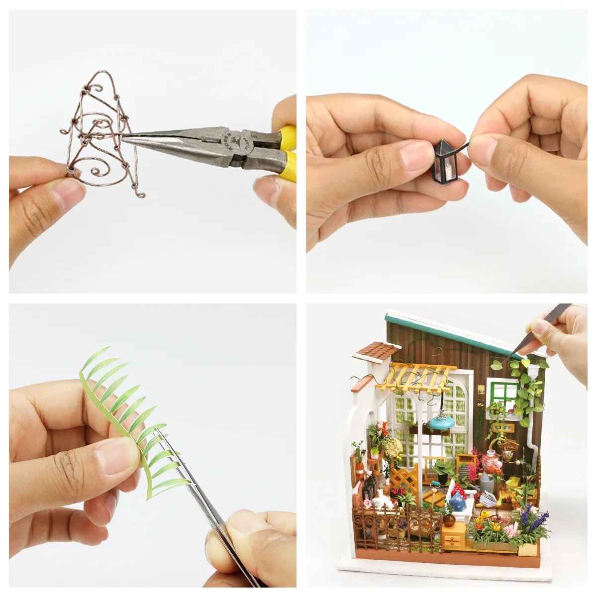 Rolife DIY Miniature Dollhouse Kit Miller’s Flower House DG108 by LAB7 Malta, Europe