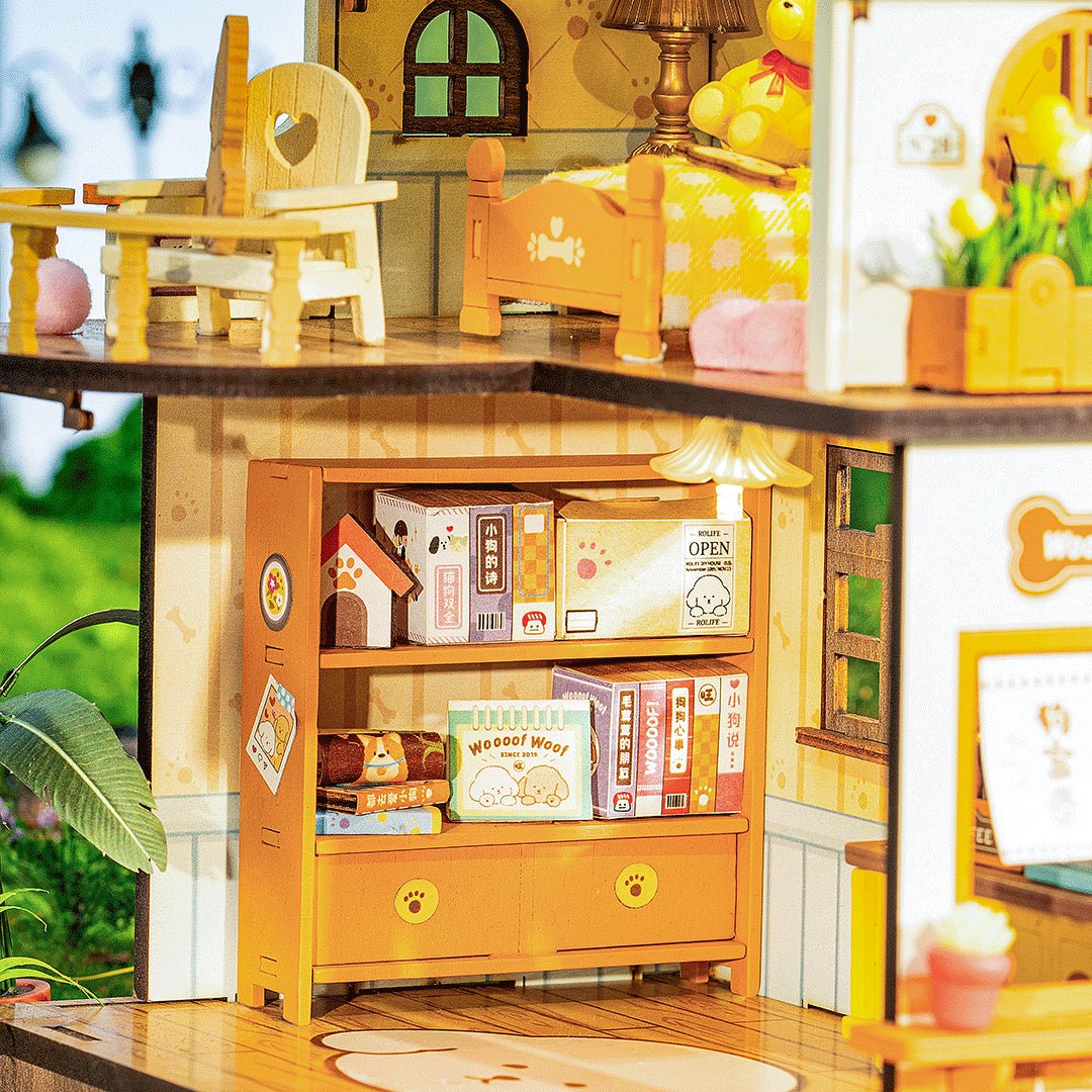DIY Miniature House Puppy’s Cozy Villa DG169 by LAB7 Malta, Europe