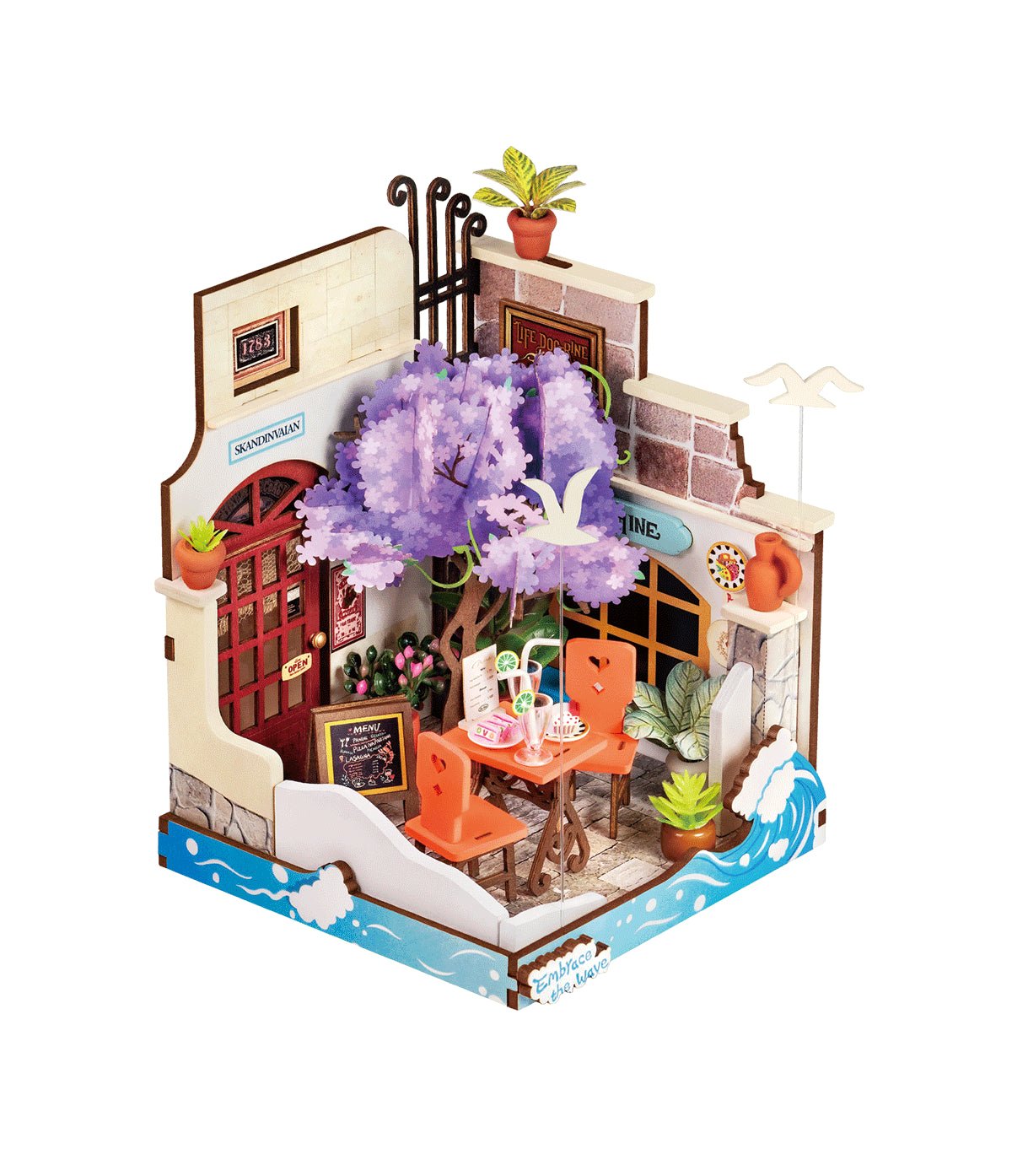 Rolife DIY Miniature House Sea Holiday Restaurant DS039 by LAB7 Malta, Europe