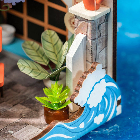 Rolife DIY Miniature House Sea Holiday Restaurant DS039 by LAB7 Malta, Europe