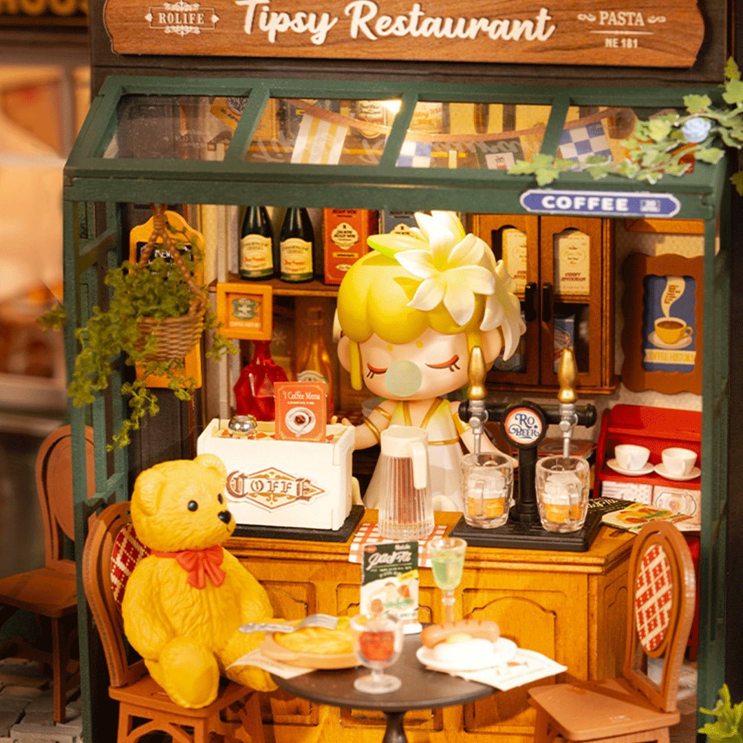 Rolife DIY Miniature House Tipsy Restaurant DG167 by LAB7 Malta, Europe
