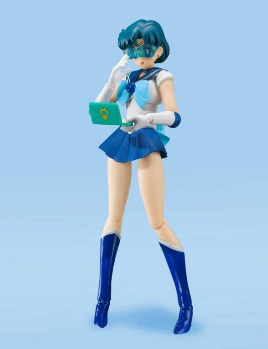 Sailor Moon S.H. Figuarts Action Figure Sailor Mercury Animation Color Edition 14 cm by LAB7 Malta, Europe