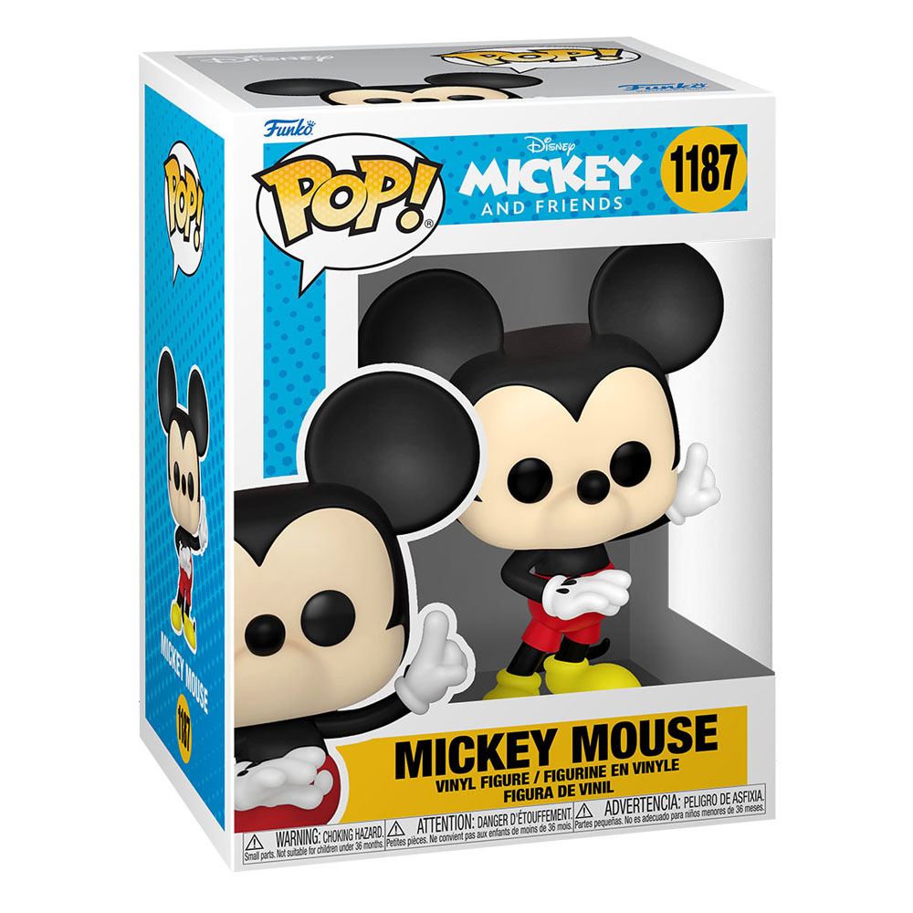 Sensational 6 POP! Disney Vinyl Figure Mickey Mouse 1187 by LAB7 Malta, Europe