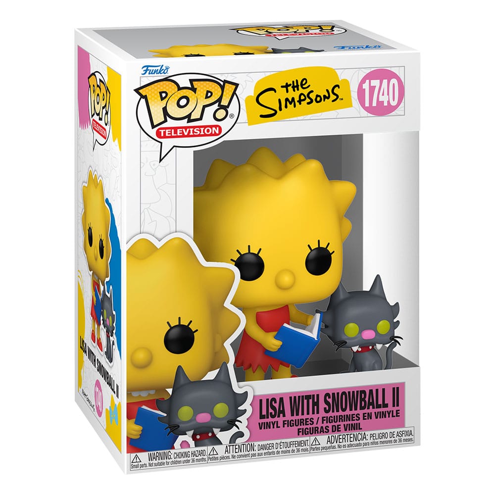 Funko - Simpsons POP TV Vinyl Figure Lisa & Snowball