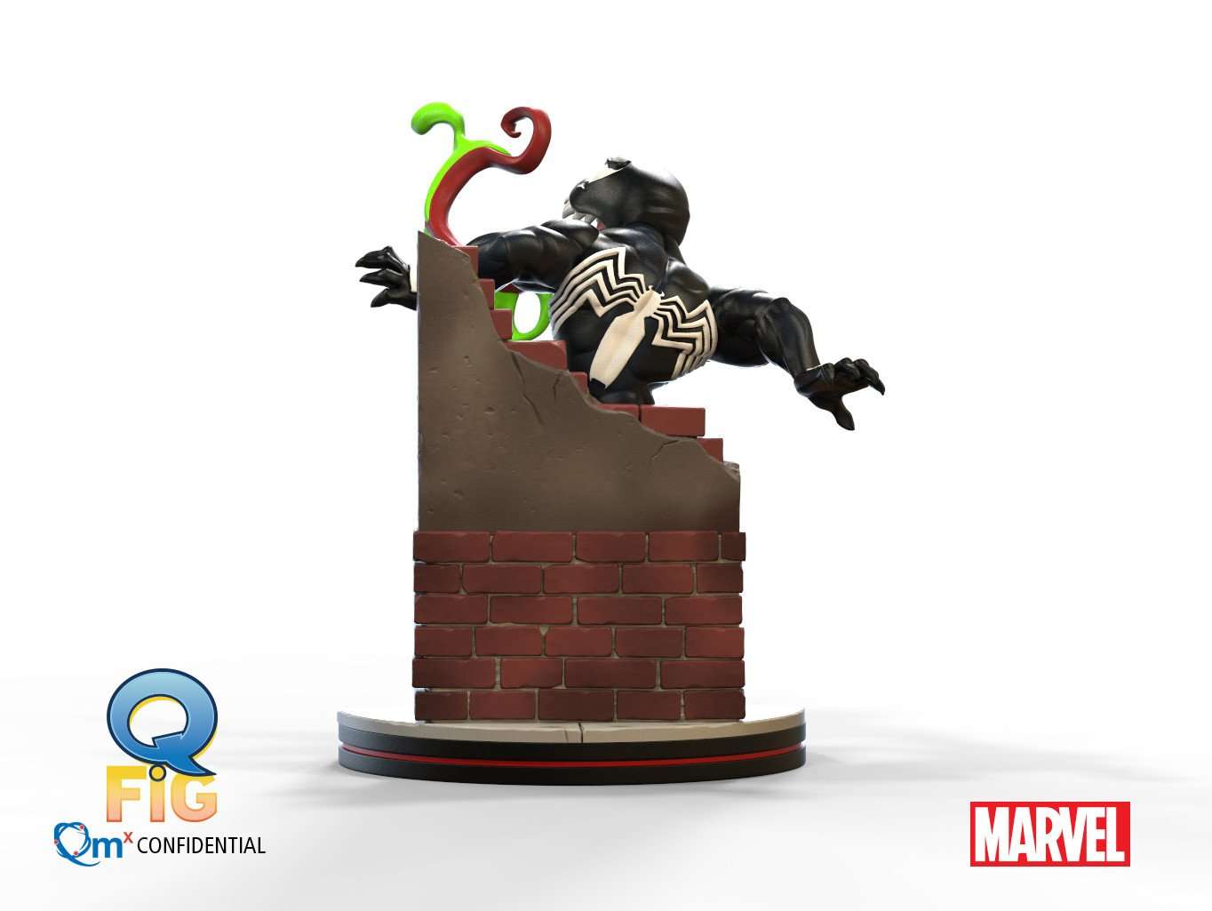 Spider - Man - Venom Q - Fig 5” Vinyl Figure by LAB7 Malta, Europe