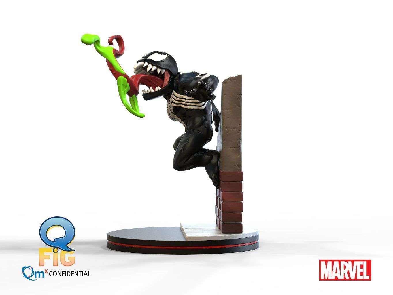 Spider - Man - Venom Q - Fig 5” Vinyl Figure by LAB7 Malta, Europe