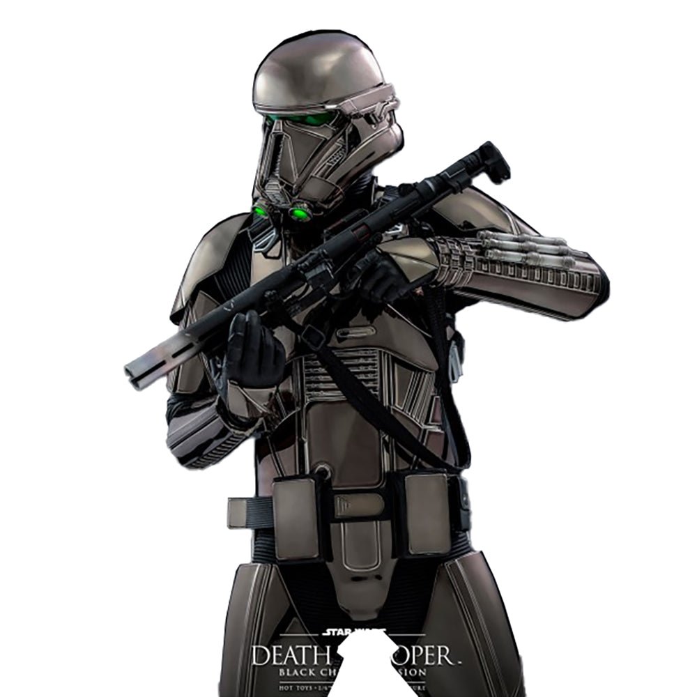 Star Wars Action Figure 1/6 Death Trooper (Black Chrome) by LAB7 Malta, Europe