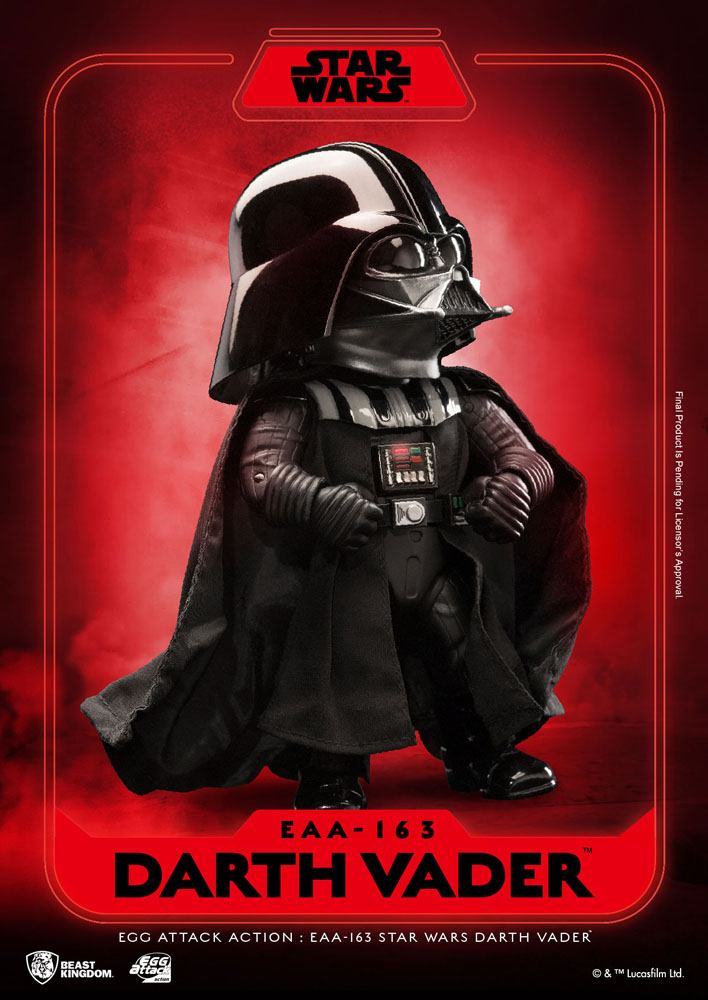 Star Wars Egg Attack Action Figure Darth Vader 16 cm by LAB7 Malta, Europe