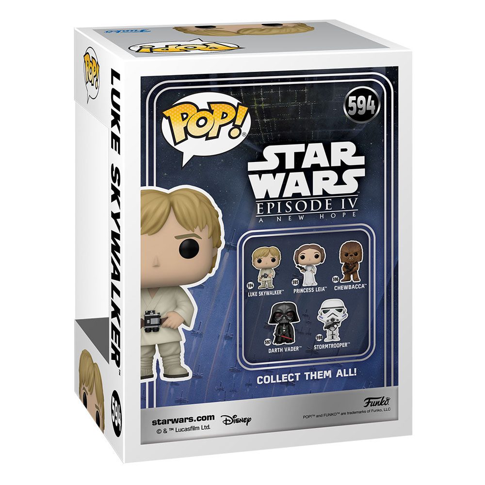 Star Wars New Classics POP! Star Wars Vinyl Figure Luke 594 by LAB7 Malta, Europe